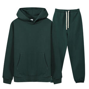 Survêtements décontractés pour hommes en coton 100% de haute qualité, à capuche, couleur unie, vente en gros, services OEM personnalisés, Pakistan - Product Image 1