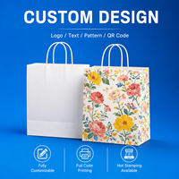 Sacs en papier personnalisés avec logo pour café à emporter, avec poignées torsadées, sacs de transport pour boissons chaudes, pour la livraison en café, emballage en gros