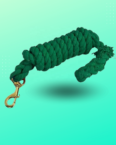 Corde lourde en coton vert de qualité supérieure avec produit de cheval durable au toucher doux pour chevaux - Product Image 1