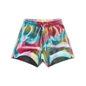 Shorts de bain en polyester à imprimé numérique, nouvelle collection été 2026, effet changeant de couleur, respirants, séchage rapide, pour la plage et le surf - Product Image 2