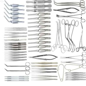 Juego de Cirugía Vascular Mayor de Calidad Alemana Premium, Kit de Instrumentos Quirúrgicos Especializados, Herramientas de Acero Inoxidable de Grado Médico, CE ISO - Product Image 2