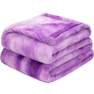 1 couverture polaire 300 GSM pour canapé, lit, douce, légère, en microfibre, confortable et moelleuse - Product Image 1