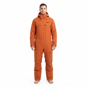 Traje de Nieve Unisex de Talla Grande para Deportes de Invierno, Impermeable, Cortavientos, Transpirable, de una Pieza con Cremallera - Product Image 1