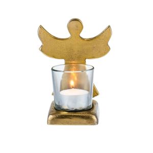 Juego de dos figuras decorativas con diseño decorativo de aluminio pulido para decoración navideña para decoración de interiores. - Product Image 5