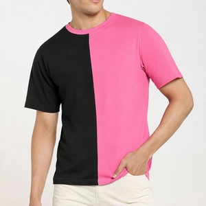 Camiseta de Manga Corta para Hombre, Cuello Redondo, Color Rojo, Blanco y Amarillo, Algodón, Serigrafía en la Parte Delantera, Corte Regular, Informal, Ligera - Product Image 3
