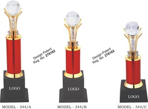 11.Customized metal diamond <b>trophy</b> for special occasions - Product Image 3
