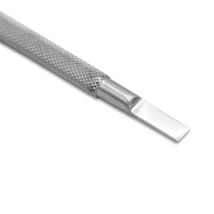 Cuchara para cutículas, raspadores profesionales de acero inoxidable para manicura y pedicura - Product Image 1