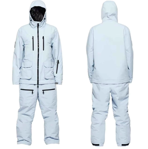 Ensemble de Combinaison de Ski Unisexe Imperméable et Coupe-Vent - Veste et Pantalon de Ski Isolés et Épaissis pour Ski/Snowboard, Tailles Grandes - Product Image 1