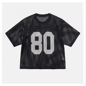 Maillot de football personnalisé pour homme, style rétro américain vintage, coupe classique, streetwear personnalisé - Product Image 6