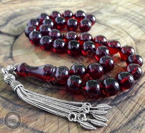 Handmade <b>Red</b> <b>Bead</b> Tasbeeh - Product Image 6