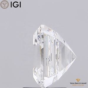 Diamante de laboratorio CVD de 3.00 quilates de primera calidad con certificado IGI, color E, claridad VVS2, corte Asscher, para centro de anillo personalizado. - Product Image 3