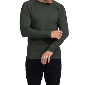 T-shirt de sport pour homme à manches courtes en tricot, coupe classique, séchage rapide, anti-boulochage, respirant, léger, haut d'entraînement, vente en gros OEM - Product Image 6