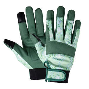 Gants de travail en cuir de vachette robustes et durables, gants de chauffeur pour la conduite de camions, l'entrepôt, le jardinage, l'agriculture - Product Image 1