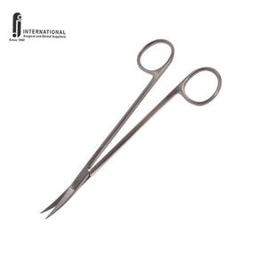 Tijeras Quirúrgicas Curvas de Acero Inoxidable Alemán al por Mayor de Fábrica, Punta de Carburo de Tungsteno, Reutilizables, de Alta Calidad, con Borde Afilado - Product Image 3