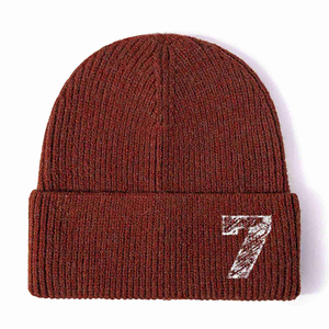 Fabrication de chapeaux classiques de style actuel, bonnets SOLID de couleur unie, bonnets tricotés pour hommes et femmes, pour adultes. - Product Image 5
