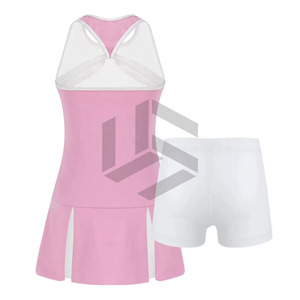 Ensemble mini-jupe de sport personnalisé, léger, séchage rapide, pour la course, le tennis, la netball, uniforme féminin, vente en gros, fournisseur - Product Image 4