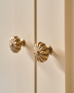 Handcrafted Brass Knobs Designed <b>For</b> Traditional Furniture Cabinets Drawers Authentic Artisan <b>Home</b> Decor - Product Image 3