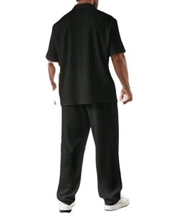 Chemise décontractée respirante pour homme en toile de 240 grammes 100 % coton, motif uni, impression numérique et séchage rapide - Product Image 3