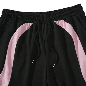 Drop Shoulder Casual Men's Summer Tee & Short <b>Set</b> <b>Knitted</b> 100% Cotton Customizable Logo & Colors - Product Image 3