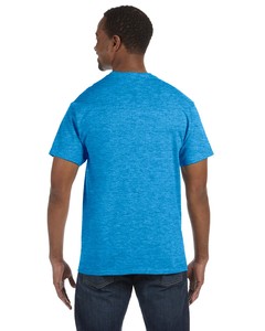 Camiseta de algodón personalizada con cuello redondo, de color sólido, a la moda, de secado rápido, transpirable, de mezcla de algodón/poliéster 100% preencogido, ultra suave, muy vendida. - Product Image 5