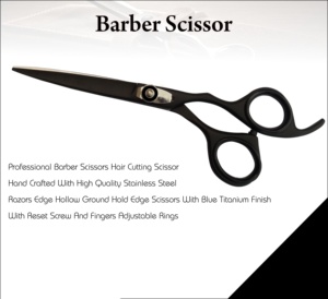 Professional Salon Hair Cutting Thinning Scissors Razor-Sharp Blunt Ceramic Stainless Steel Handle Right-Handed 32 Teeth Beauty - Product Image 4