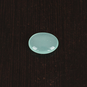Calcedoine bleue naturelle, ovale lisse, taille briolette, pierre précieuse en vrac, 7,5 carats, 16x12 mm, pour la fabrication de bijoux - Product Image 3