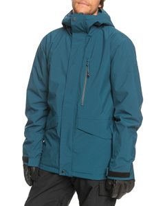 Chaqueta de Esquí Impermeable para Hombre con Capucha, Aislamiento Sintético, Gore-Tex, Ropa de Nieve, Cierre de Cremallera, Pantalones Negros - Product Image 1