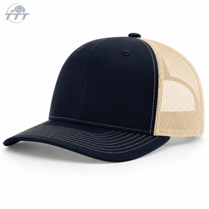 Gorra Trucker de Malla de 6 Paneles Personalizada al por Mayor OEM ODM, Transpirable, de Algodón y Poliéster, para Deportes al Aire Libre, con Cierre Ajustable, Directo de Fabricante - Product Image 3