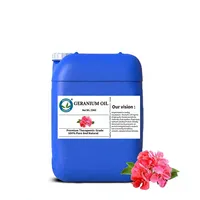 Emballage standard / personnalisé 1 KG d'huile essentielle de géranium - Pour formules de beauté et de parfum - Fabricant en gros d'Inde