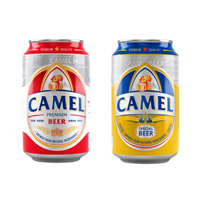 Camel Beer 330ml y 500ml Lager Bebida Alcohólica Licor Categoría de producto Cerveza - Product Image 3
