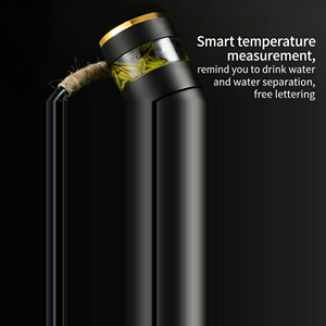 Office Business Gifts 316 Stainless Steel <b>Smart</b> High-End Tea-Water Separation Vacuum Insulated Water Bottle - Product Image 4