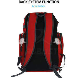 Sac à dos de basketball léger et écologique avec intérieur spacieux en polyester pour équipement d'entraînement et articles quotidiens - Product Image 2