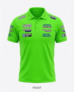 Créez votre propre polo de course automobile, broderie par sublimation, léger, grandes tailles, maillot pour équipe de mécaniciens et personnel. - Product Image 5