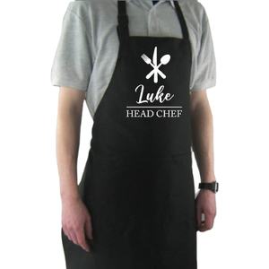 Custom Printed Pink Cotton <b>Waist</b> <b>Apron</b> Adjustable Workwear with Logo Waterproof Custom Printed Pink <b>Apron</b> with Logo - Product Image 1