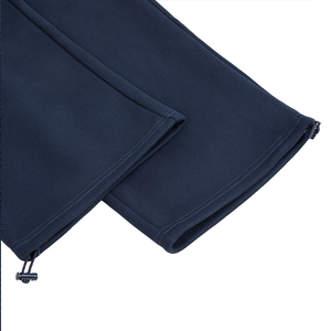 Custom 445gsm Embroidered Custom Logo Essential Fleece Casual Canvas <b>Men's</b> High Quality Pullover Sweatpants Heavyweight Straight - Product Image 4