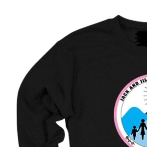 T-shirt noir à manches longues et col rond avec motif graphique en vinyle, vêtement décontracté pour tous les jours, streetwear confortable, haut de gamme pour un style de vie décontracté - Product Image 4