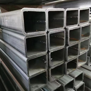Fourniture d'usine Haute Qualité Astm A500 40X80 25X50 40X60 20x20 25x25 Section Creuse Tube Rectangulaire Tuyau Carré En <span class=keywords><strong>Acier</strong></span> Au Carbone - Product Image 2