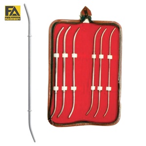 Ensemble de dilatateurs Hank, 6 pièces, acier inoxydable, instrument chirurgical, chirurgie générale, manuel, certifié CE, classe I - Product Image 1