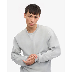 Men Winter Heavy Cotton <b>Fleece</b> Graphic Sweatshirt <b>Thick</b> <b>Fleece</b> Warm Oversized Streetwear Pullover Sweatshirt - Product Image 5