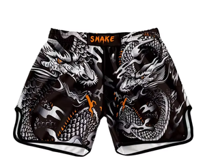 Wholesale Boxing Training <b>Shorts</b> Custom Logo Front Back Print Sports Gym Fitness MMA <b>Shorts</b> - Product Image 2