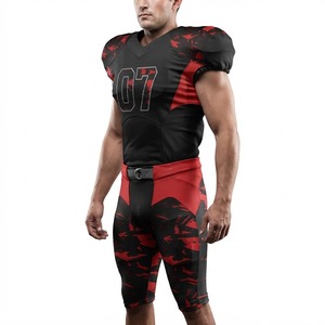 Uniforme de football américain personnalisé, vêtements d'équipe en gros, maillots, shorts, vêtements de sport performants, fabricant et fournisseur OEM ODM - Product Image 3