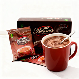 Aroma Chocolate Caliente Instantáneo 3 en 1 – Bebida en Polvo de Cacao Intenso, Paquete de 28g - Product Image 1