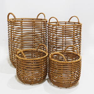 Artex Dong Thap Natural <b>Rattan</b> Eco-Friendly Multifunctional Laundry <b>Basket</b> with Handles for Clothes and Toys - Product Image 1