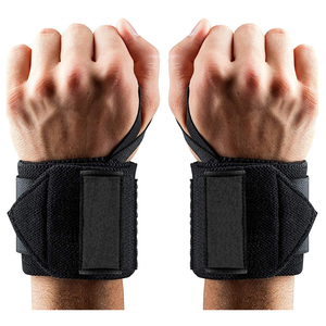 สายรัดข้อมือยกน้ำหนักแบบมืออาชีพพร้อมโลโก้สั่งทำพิเศษ สำหรับครอสเทรนนิ่ง พาวเวอร์ลิฟติ้ง และยกน้ำหนัก รับผลิตแบบ OEM - Product Image 5