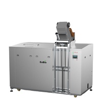 Triturador de Desechos Alimenticios Líquidos Moderno, Motor de 10 HP, Construcción de Acero Inoxidable, para Uso en Cafeterías de Resorts, Funcionamiento con Bajo Olor