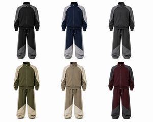 Chándal Holgado Unisex de Alta Calidad, Venta al Por Mayor, Cantidad a Granel, Logotipo Personalizado OEM, Ropa Urbana de Invierno, Poliéster/Algodón - Product Image 6
