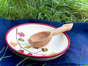 ช้อนชาไม้ ไม้ธรรมชาติ น้ำหนักเบา ช้อนตักกาแฟ ชา น้ำตาล ผิวขัดเงา เป็นมิตรกับสิ่งแวดล้อม อุปกรณ์ครัว - Product Image 6