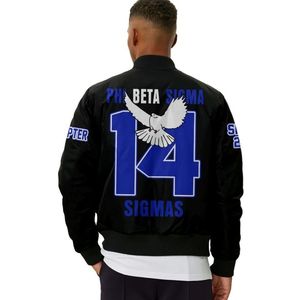 เสื้อแจ็คเก็ตถักไหมพรมปักลาย Sigma Gamma รุ่นใหม่ปี 2026 สำหรับผู้ชาย ผลิตโดย TRIOTAKE INDUSTRY - Product Image 5