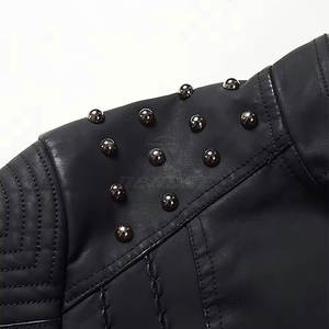 Chaqueta de cuero ligera y transpirable para mujer, ropa informal, chaqueta de cuero para mujer más vendida a un precio razonable - Product Image 4