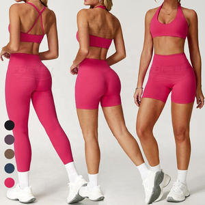 กางเกงโยคะพิมพ์ลายสำหรับออกกำลังกายและฟิตเนสสำหรับผู้หญิง เนื้อผ้าสแปนเด็กซ์/โพลีเอสเตอร์ ระบายอากาศได้ดี เป็นมิตรกับสิ่งแวดล้อม แห้งเร็ว เอวกลาง มีเชือกผูก - Product Image 4